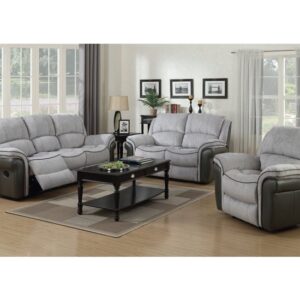 Lerna Fusion 3 Seater Sofa And 2 Seater Sofa Suite In Grey